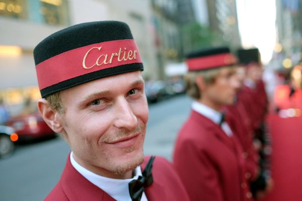Портье на мероприятии Cartier в Нью-Йорке - Sputnik Азербайджан