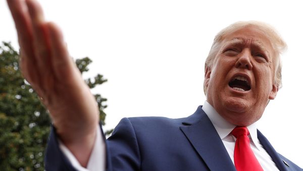 Президент США Дональд Трамп, фото из архива - Sputnik Азербайджан