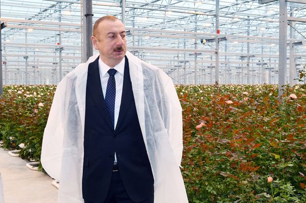Президент Алиев посетил Габалинский район - фото - Sputnik Азербайджан