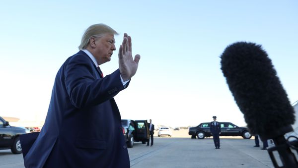 Президент США Дональд Трамп - Sputnik Азербайджан