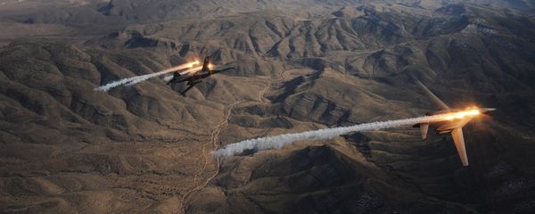 Манёвры двух B-1B над Нью-Мексико - Sputnik Азербайджан