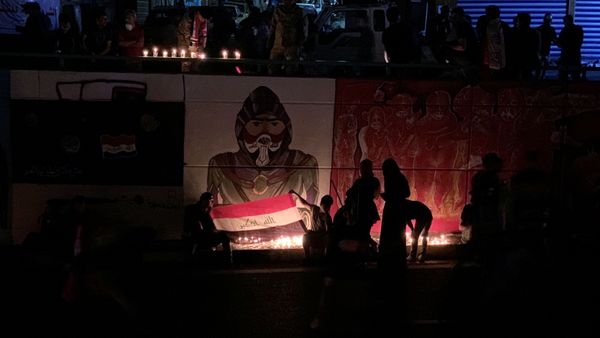 Антиправительственные протесты в Багдаде - Sputnik Азербайджан
