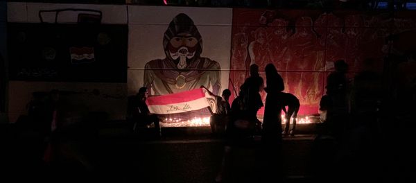 Антиправительственные протесты в Багдаде - Sputnik Азербайджан