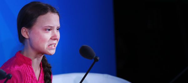 Шведская активистка Грета Тунберг  - Sputnik Азербайджан