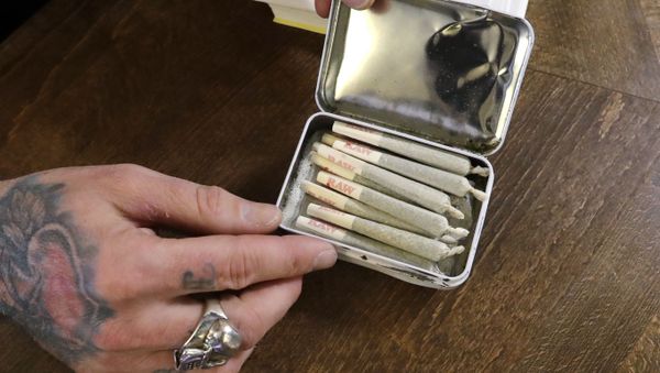 Продажа марихуаны в Канаде, фото из архива - Sputnik Азербайджан