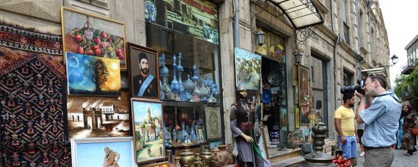 Bakıda turist, arxiv şəkli - Sputnik Азербайджан