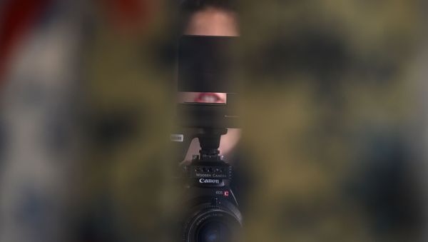 Съемки фильма, фото из архива - Sputnik Азербайджан
