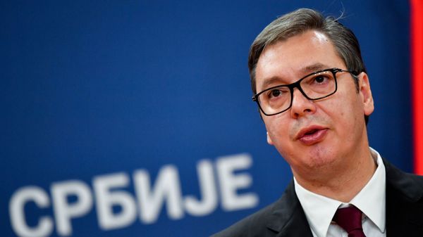 Президент Сербии Александр Вучич - Sputnik Азербайджан