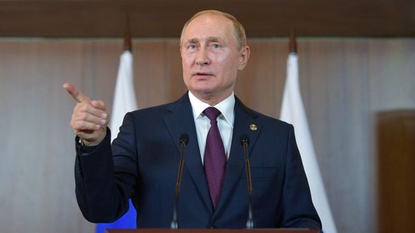 Президент РФ  Владимир Путин, фото из архива - Sputnik Азербайджан