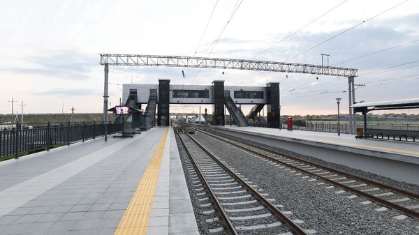 Pirşağı dəmir yolu stansiyası - Sputnik Азербайджан