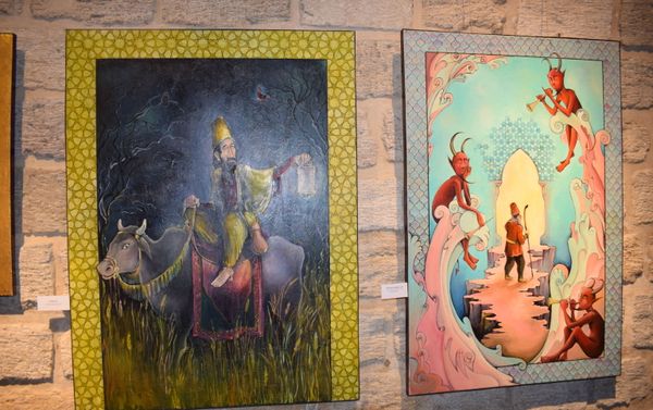 В галерее Art Tower открылась выставка азербайджанского художника Зохраба Салам-заде под названием «Секреты гармонии» - Sputnik Азербайджан