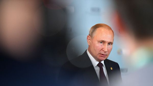 Президент России Владимир Путин, фото из архива - Sputnik Азербайджан