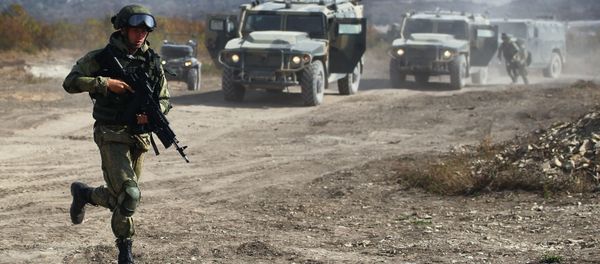 Военнослужащий РФ, фото из архива - Sputnik Азербайджан