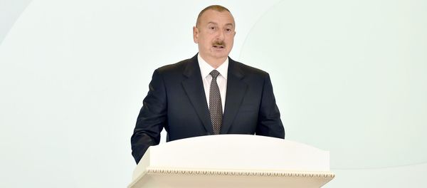 Президент Азербайджана Ильхам Алиев - Sputnik Азербайджан