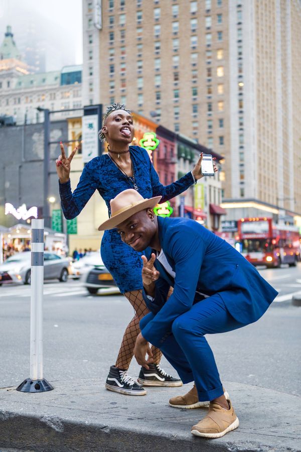 Снимок Fascination with Fashion for new Yorkers фотографа из Франции, представленный на фотоконкурсе The World's Best Photos of #Fashion2019 - Sputnik Азербайджан