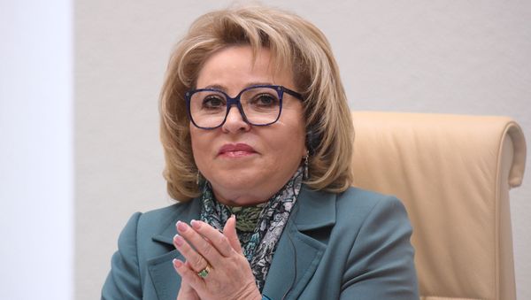 Председатель Совета Федерации РФ Валентина Матвиенко - Sputnik Азербайджан