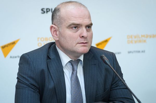 Заместитель директора Русской школы экономики UNEC, доктор наук, профессор Эльшад Мамедов - Sputnik Азербайджан