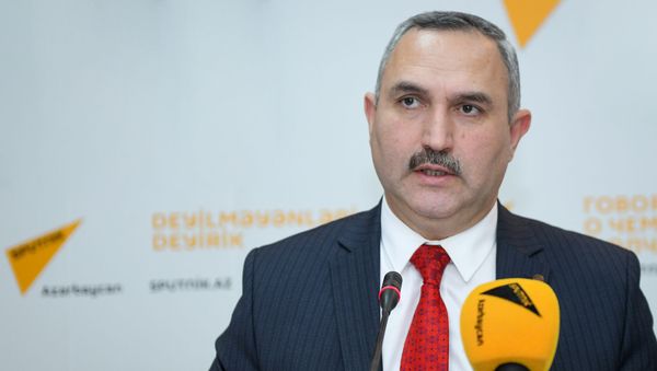 Руководитель Общественного объединения гуманитарной поддержки Хаят Азер Аллахверанов - Sputnik Азербайджан