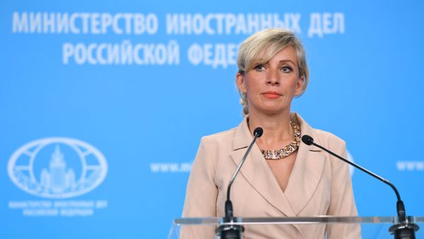 Официальный представитель Министерства иностранных дел России Мария Захарова  - Sputnik Азербайджан