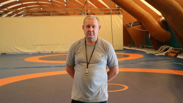 Главный тренер сборной Азербайджана по греко-римской борьбе Александр Тараканов, фото из архива - Sputnik Азербайджан