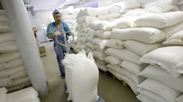 Склад муки, фото из архива - Sputnik Азербайджан
