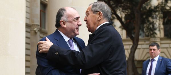 Главы МИД Азербайджана и России Эльмар Мамедъяров и Сергей Лавров провели встречу в Баку - Sputnik Азербайджан