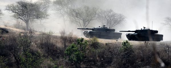 Немецкие танки Leopard 2A4 - Sputnik Азербайджан