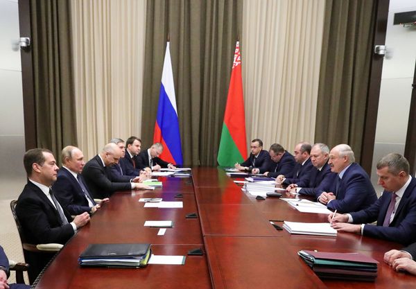 Переговоры Путина и Лукашенко длились 5,5 часов - Sputnik Азербайджан