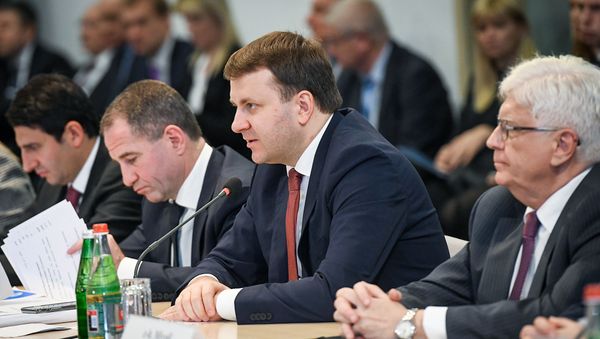 Министр экономического развития РФ Максим Орешкин - Sputnik Азербайджан