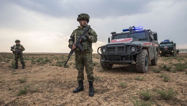 Российские военные в Сирии, фото из архива - Sputnik Азербайджан