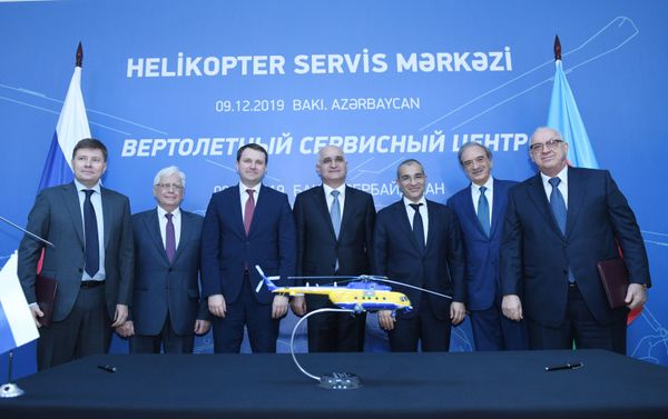 Церомния подписание соглашения в Забрате - Sputnik Азербайджан