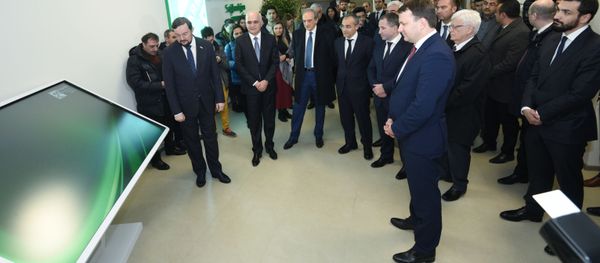 На территории Пираллахинского промышленного парка введено в эксплуатацию азербайджано-российское совместное предприятие по производству лекарств R-Pharm - Sputnik Азербайджан
