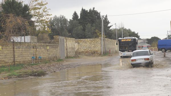 Binəqədidə bərbad yollar - Sputnik Азербайджан