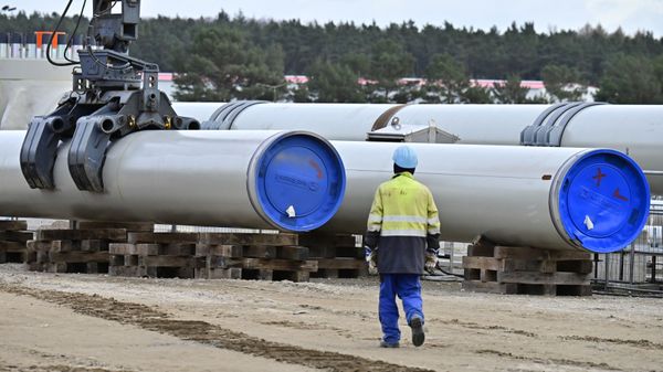 Строительство газопровода Северный поток-2, фото из архива - Sputnik Азербайджан