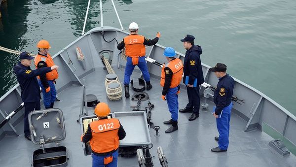Турецкие военные поучаствовали в учебных тренировках ВМС Азербайджана - Sputnik Азербайджан