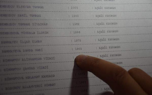 На избирательный участок пришла 116-летняя жительница Агстафы Захра Баннаева - Sputnik Азербайджан