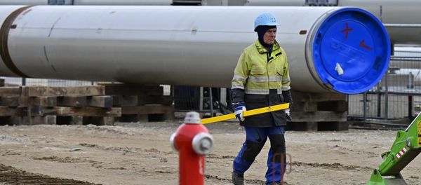 Строительство газопровода Северный поток-2  - Sputnik Азербайджан