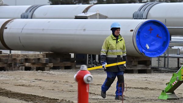Строительство газопровода Северный поток-2  - Sputnik Азербайджан