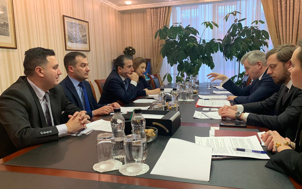Делегация Главного управления города Баку посетила ряд культурных организаций города Москвы  - Sputnik Азербайджан