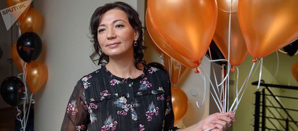Руководитель Представительства МИА Россия сегодня в Эстонии и шеф-редактор Sputnik Эстония Елена Черышева - Sputnik Азербайджан