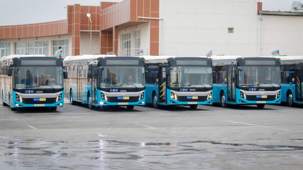  12 metrlik BMC Procity markalı avtobus - Sputnik Азербайджан