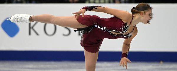 Екатерина Рябова (Азербайджан) на чемпионате Европы по фигурному катанию в Минске - Sputnik Азербайджан