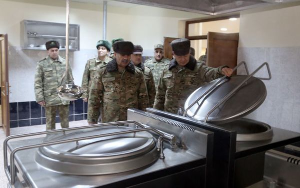 Состоялось открытие очередной новой воинской части в прифронтовой зоне - Sputnik Азербайджан