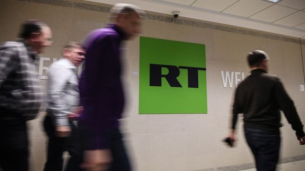 Офис телеканала RT в Москве, фото из архива - Sputnik Азербайджан