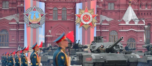 Moskvada hərbi parad, arxiv şəkli - Sputnik Азербайджан