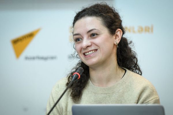 Мастер-класс в рамках проекта Sputnik-Pro в Мультимедийном центре Sputnik Азербайджан - Sputnik Азербайджан