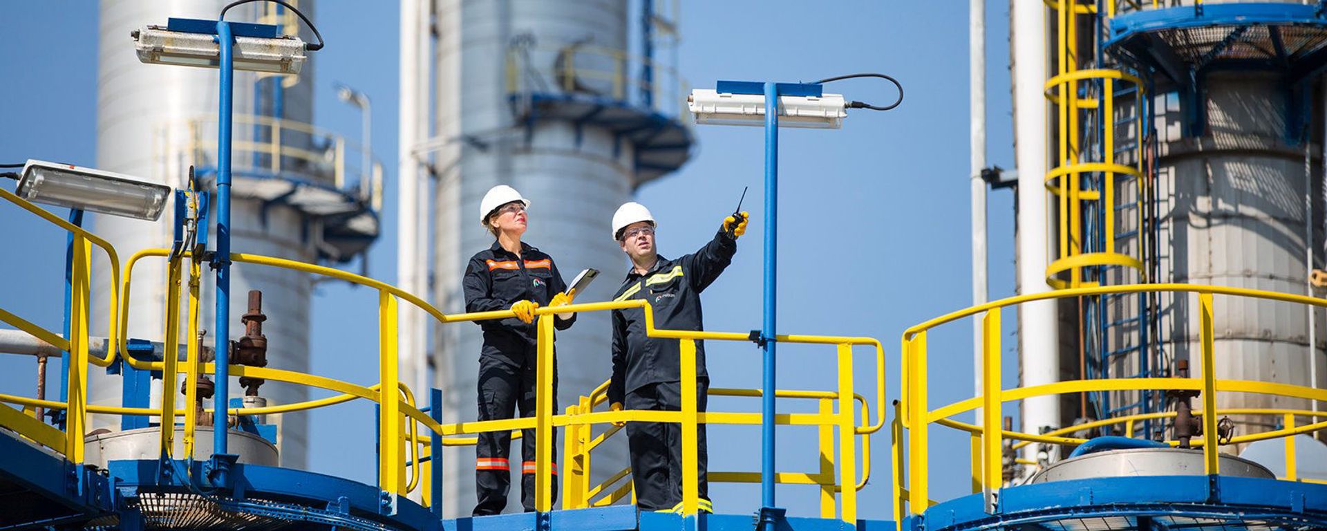 Сотрудники SOCAR, фото из архива - Sputnik Азербайджан, 1920, 23.11.2021