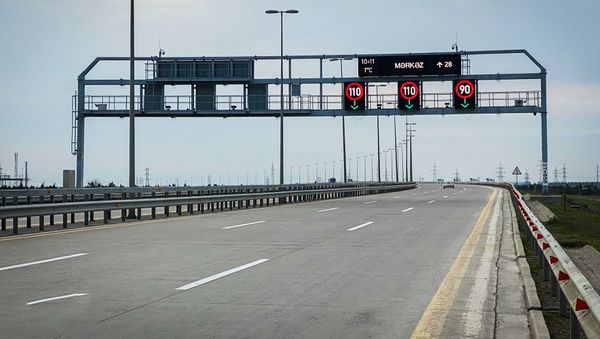 Aeroport yolu, arxiv şəkli - Sputnik Азербайджан