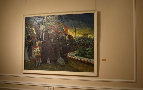 Выставка Кровавая память, посвященная 30-й годовщине трагедии 20 Января, в Азербайджанском национальном музее искусств - Sputnik Азербайджан