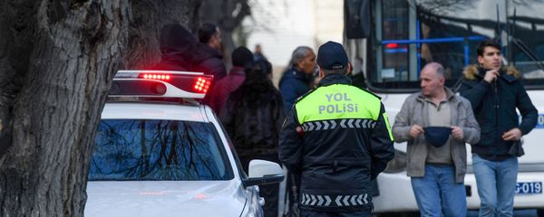 Сотрудник дорожной полици, фото из архива  - Sputnik Азербайджан